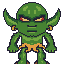Goblin Raider: Frontal Sprite